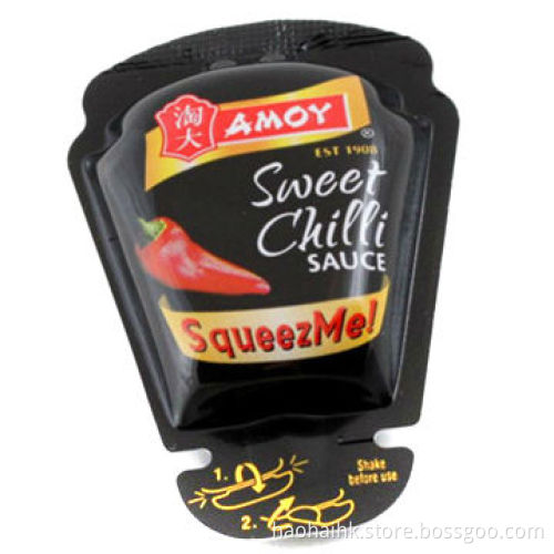 New arrival eco-friendly foil plastic chilli sauce bags